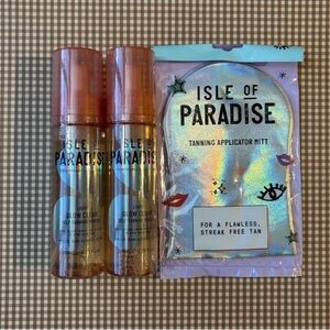 Isle of Paradise Tanning Mousse - Light - +
Tanning Mitt. Bundle. NEW